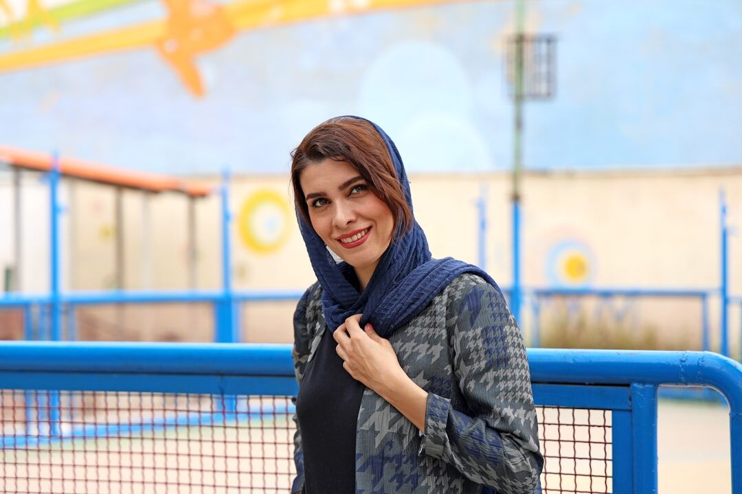 Portrait of a Belgian-Moroccan woman leader