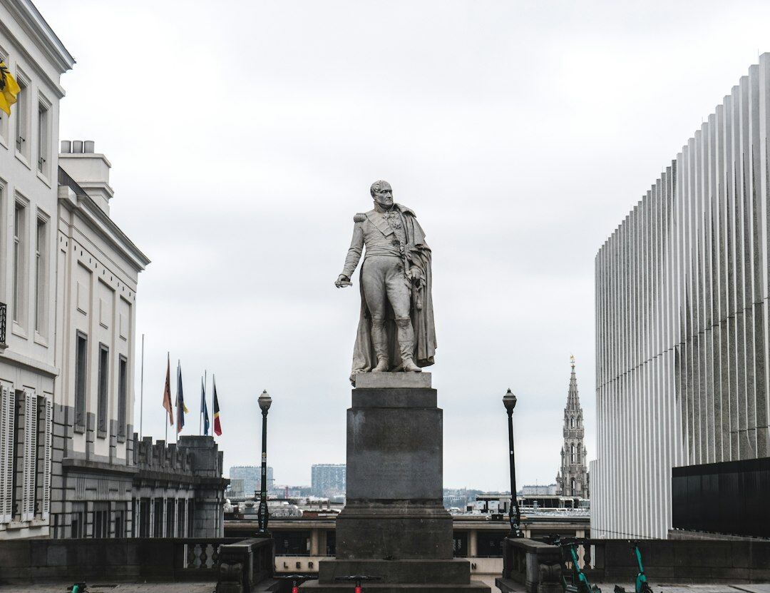 Portrait of a Belgian man leader