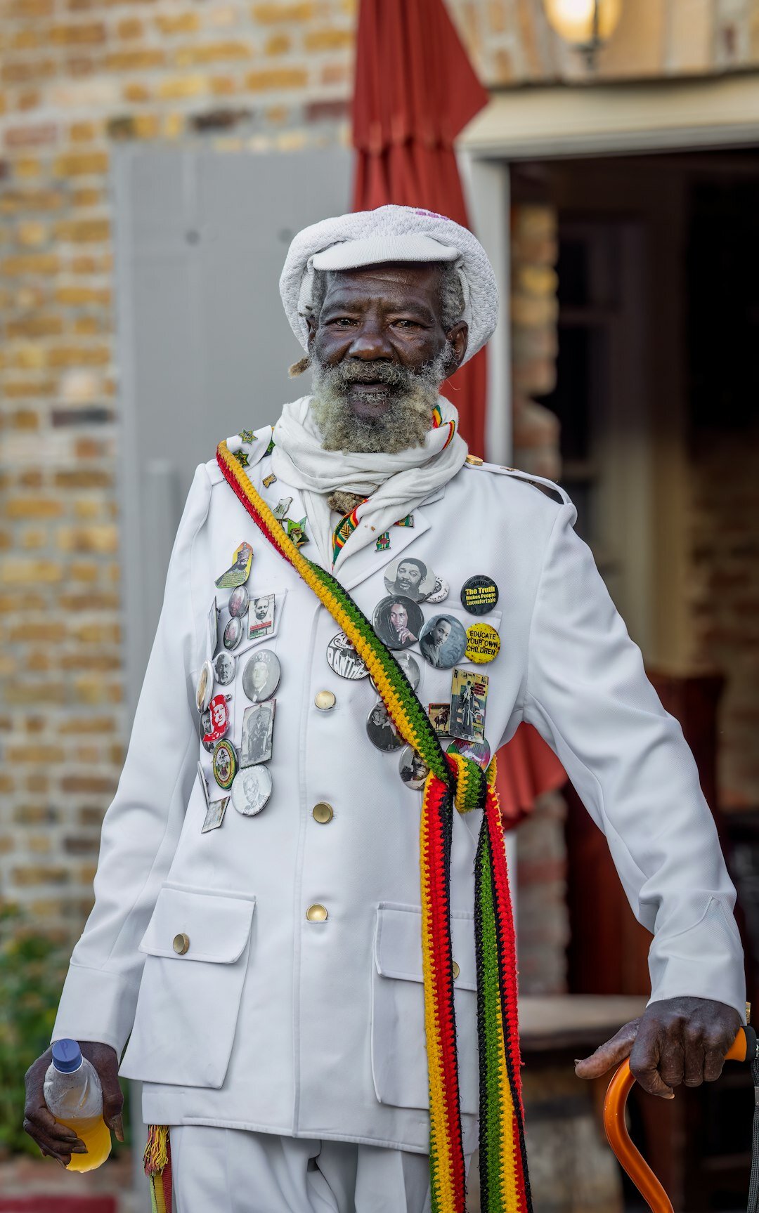 Portrait of a senior Belgian man leader